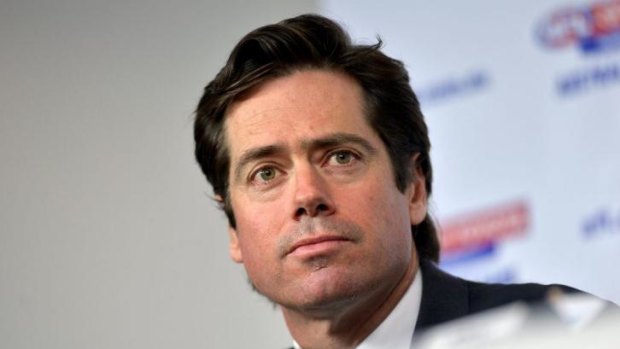 Gillon McLachlan has attempted to play down a dispute between the AFL and its media arm.