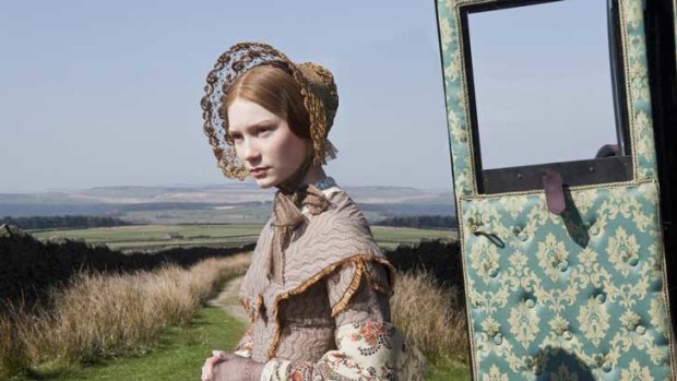 Mia Wasikowska stars as the title character in  Jane Eyre.