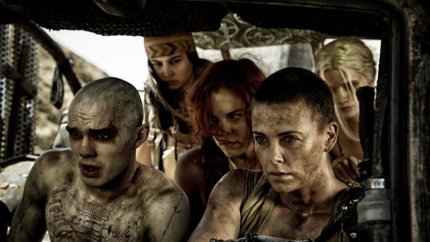 Charlize Theron as Imperator Furiosa in <i>Mad Max: Fury Road</i>.