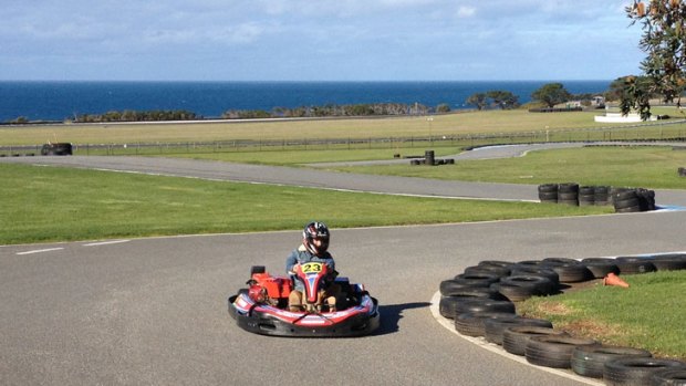 The Phillip Island Grand Prix Circuit Go Kart Track.