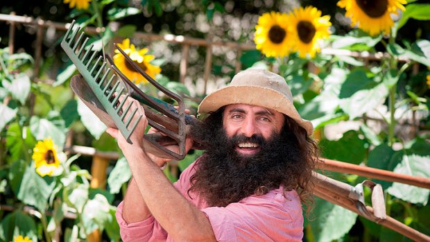 <i>Gardening Australia</i> host Costa Georgiadis.