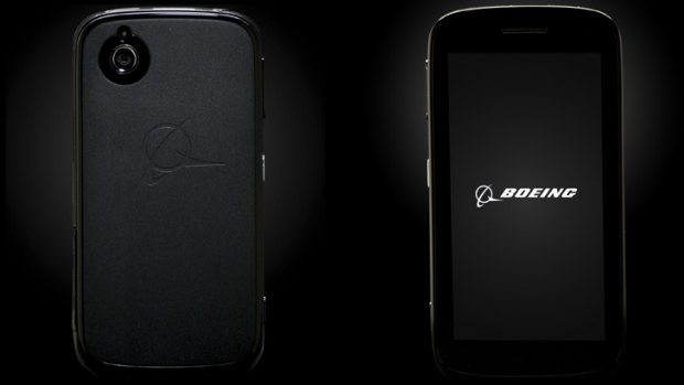 Secretive: The Boeing Black smartphone.