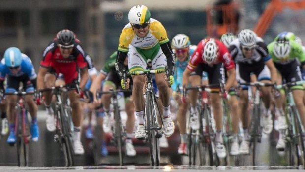 Simon Gerrans makes history in Montreal as he triumphs in a sprint finish.