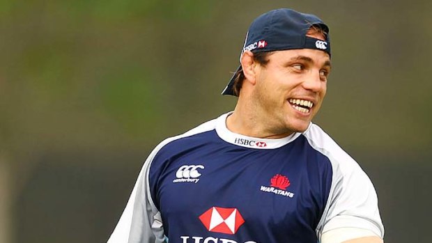 Ready to go: Phil Waugh says tonight  will reveal much about the Waratahs.