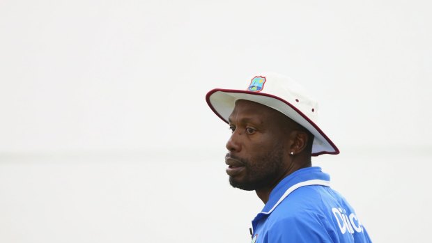 Serious talks: West Indies bowling consultant Curtly Ambrose has had some frank discussions with the team ahead of the first Test in Hobart.