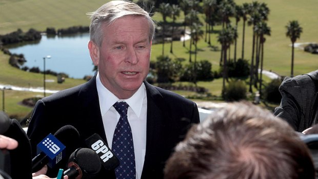 Colin Barnett said Woodside had been heavily supported by the state government over the years and he was disappointed by the company's decision, saying the company had 'let the state down'.