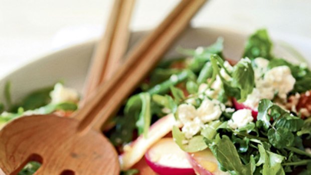 Salad daze ... study finds no evidence that fruits and vegetables ward off cancer.
