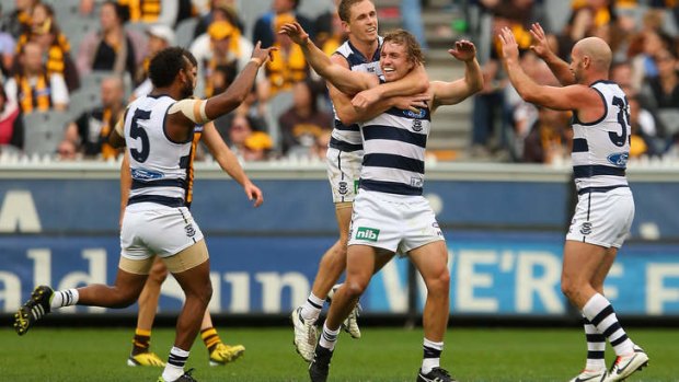 Geelong always seem to find a way to get the job done against Hawthorn