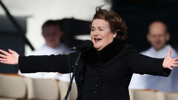 Susan Boyle's story has "all the qualities of a fairy tale but with the added bonus of being absolutely true", according to director Michael Harrison.
