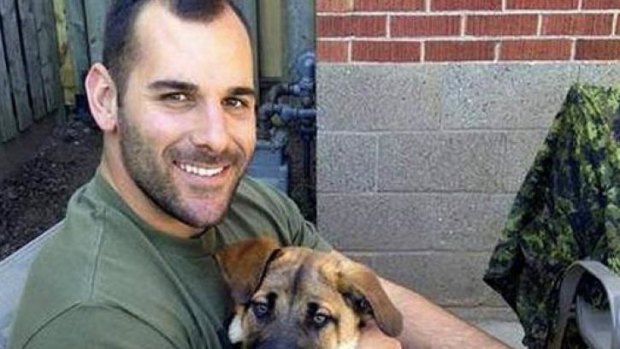 Shot dead: Corporal Nathan Cirillo.