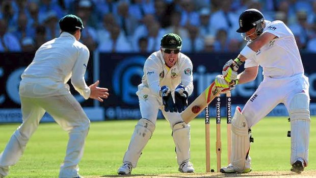 Run machine: Unheralded batsman Ian Bell stepped up for England in the last Ashes series.