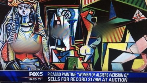 Blurred lines: The Fox News treatment of Picasso's <i>The Women of Algiers. </i>