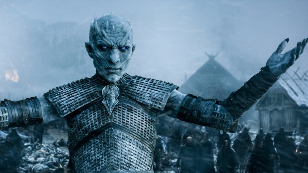 Look upon my works and despair: The Night King.