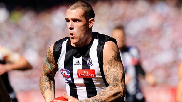 Dane Swan was the best performed midfielder in the AFL in 2010.