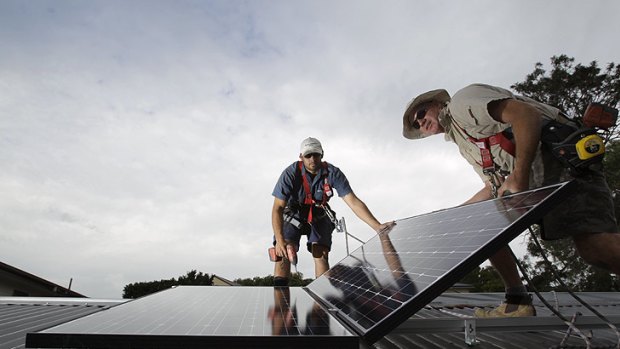 More than 65,000 household solar panels have been installed since the scheme started in 2009.
