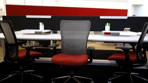 Hot desking is a trend in workplaces but is despised by some private sector staff.