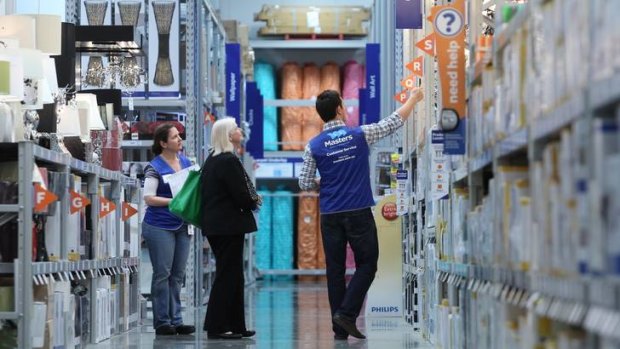 Masters hardware stores criticised as 'female friendly' in a report prepared for competitor, Bunnings.