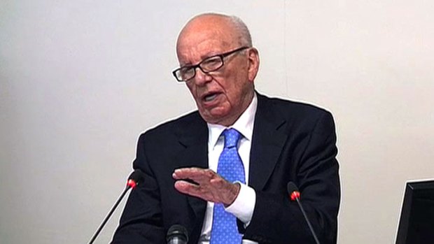 Media mogul Rupert Murdoch faced the Leveson Inquiry in London.