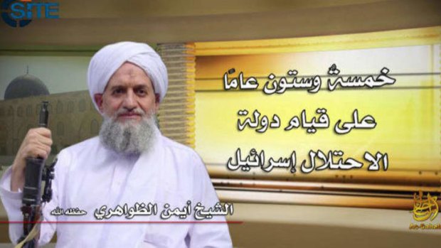 Mounting concern: Al-Qaeda leader Ayman al-Zawahiri called on jihadists fighting in Syria to unite.