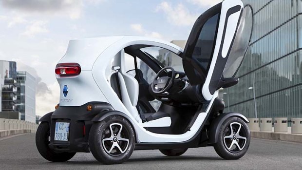 Is this car not safe enough for Australian roads? ... Renault Twizy.