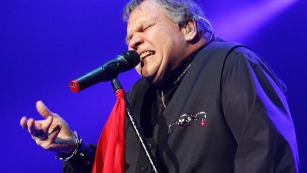 Meat Loaf performing at the Wollongong Entertainment Centre in October 2011.