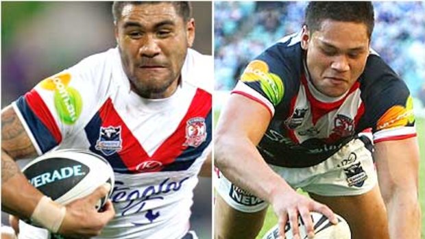 Rookies Mose Masoe (l) and Joseph Leilua could be bolters in the New Zealand squad.