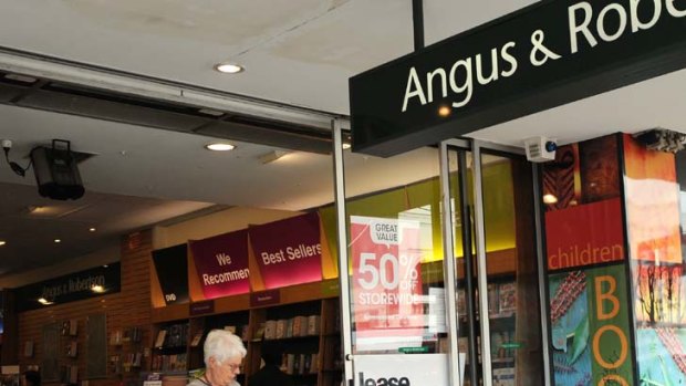 Casualties ... 42 Angus & Robertson stores to close.