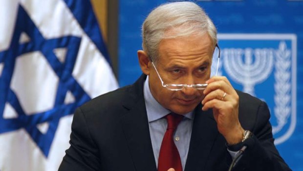 Must offer assurances for the borders of a future Palestine ... Israeli Prime Minister Benjamin Netanyahu.