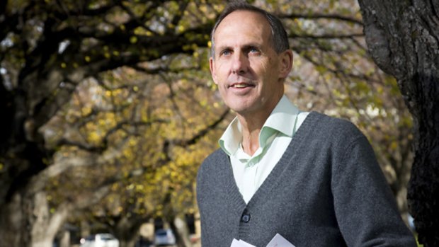 In a bind: Greens senator Bob Brown says he is deeply moved by the support he has received.
