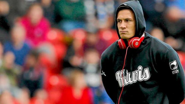 Sonny Bill Williams was one of five Sydney Roosters players to sit out New Zealand's warm-up game against the Cook Islands.