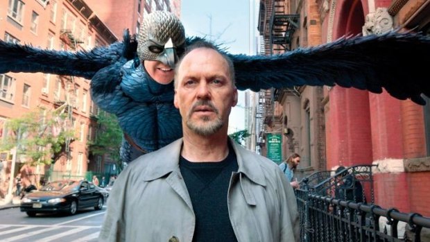 <i>Birdman</i>, starring Michael Keaton as a washed-up actor, took out the prize for outstanding producer of a motion picture.