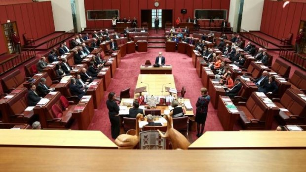 Chaos in Senate: "I have never seen a government so incompetent in terms of the way it is handling the upper house".