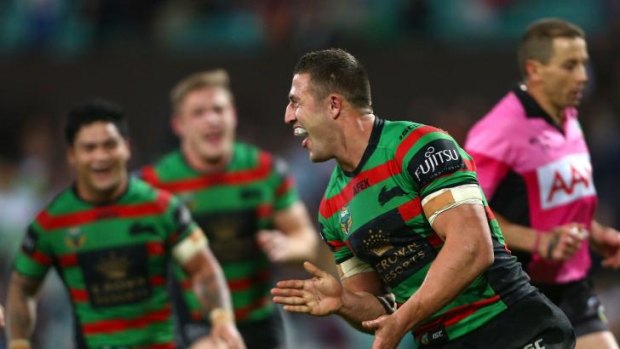 Keeping a lid on things: South Sydney star Sam Burgess has warned his teammates to not look too far ahead.