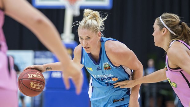 Capitals centre Lauren Jackson is struggling with a knee injury.
