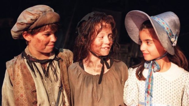 Leighton Picken, Nikki Webster and Stephanie in the  '90s version of <i>Les Mis</i>.