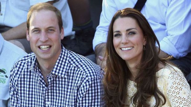 Casual style: Prince William, pictured here with Kate, is not one for unnecessary formality.