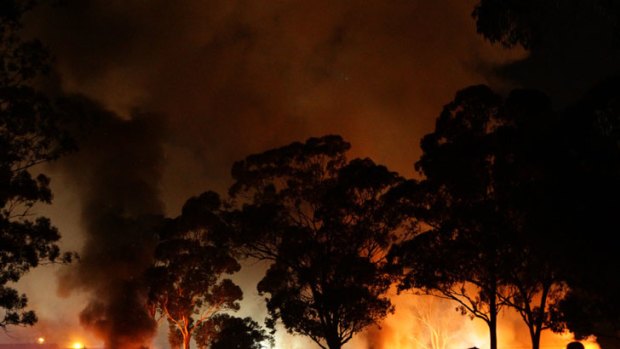 Asylum seekers riot at Villawood Detention Centre and set buildings alight.