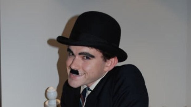 Charlie Chaplin, the silent MC