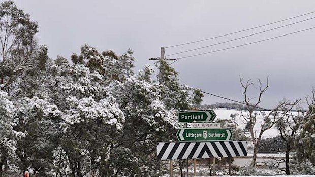 Parts of the Great Western Highway were closed overnight.