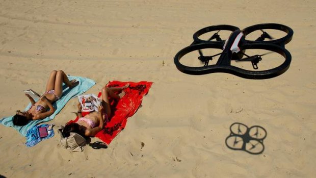 It is feared drones will be used to spy on the public from above.