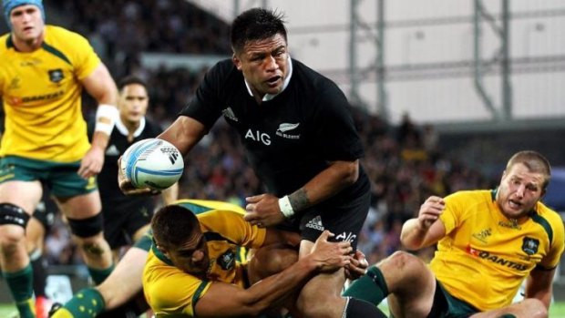 Blues and All Blacks hooker Keven Mealamu  returns from a calf injury.