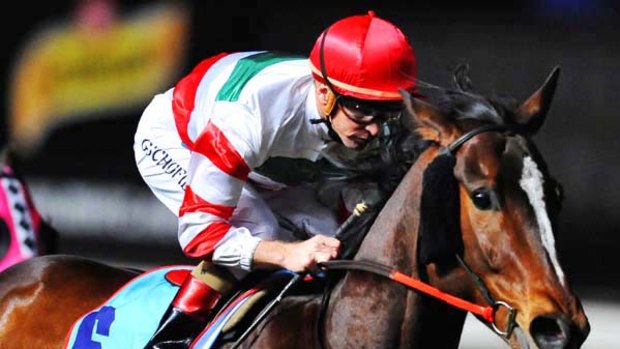 Brilliant sprinter Hay List races to victory in the Manikato Stakes.