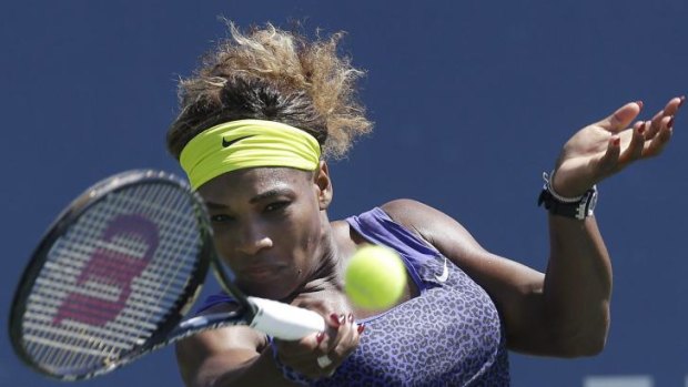 Serena Williams is through to the final in Stanford.