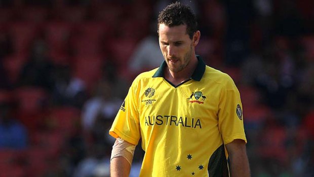 Wayward slinger ... vital paceman Shaun Tait.