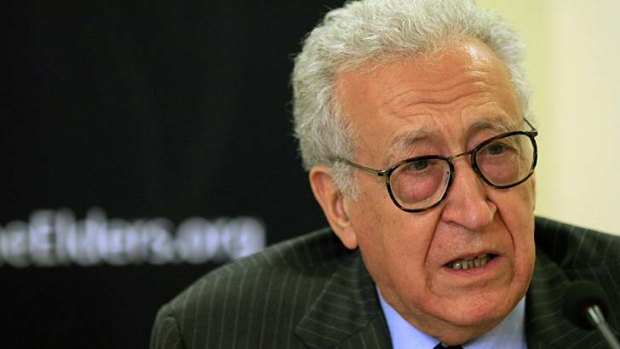 "Scared of the weight of responsibility" ... the UN's new envoy to Syria, Lakhdar Brahimi.