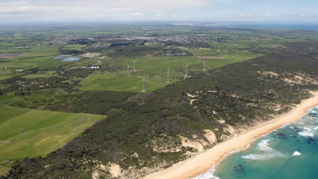 The proposed Wonthaggi plant site.
