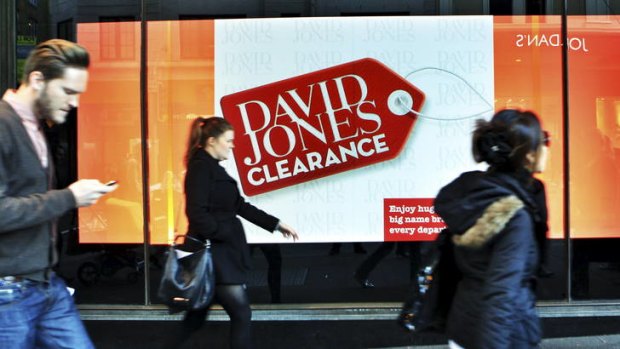 Online success for David Jones and Myer is far from in the bag.