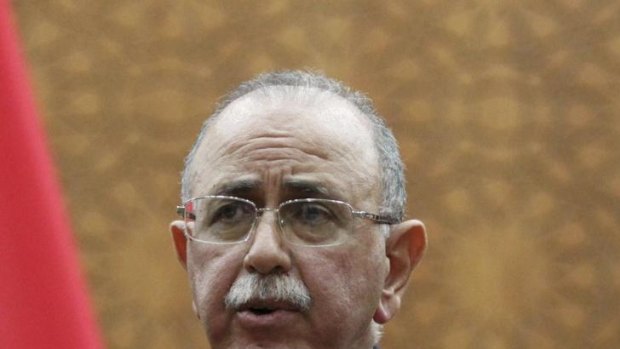 Libya's newly elected interim Prime Minister Abdurrahim El-Keib.