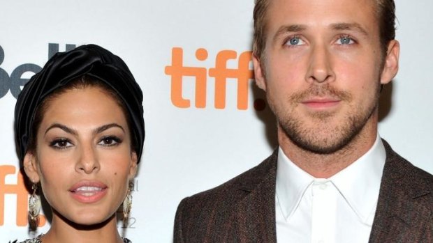 New parents: Eva Mendes and Ryan Gosling.