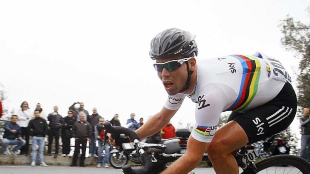 Reigning world champion Cavendish was the pre-race favourite for Milan-San Remo.